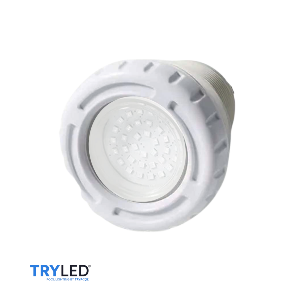 Mini proyector LED RGB escaleras piscina